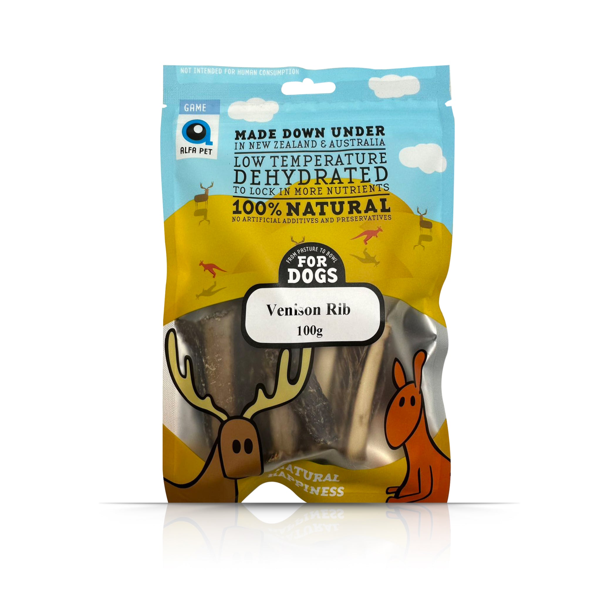 ALFA PET Venison Rib Short