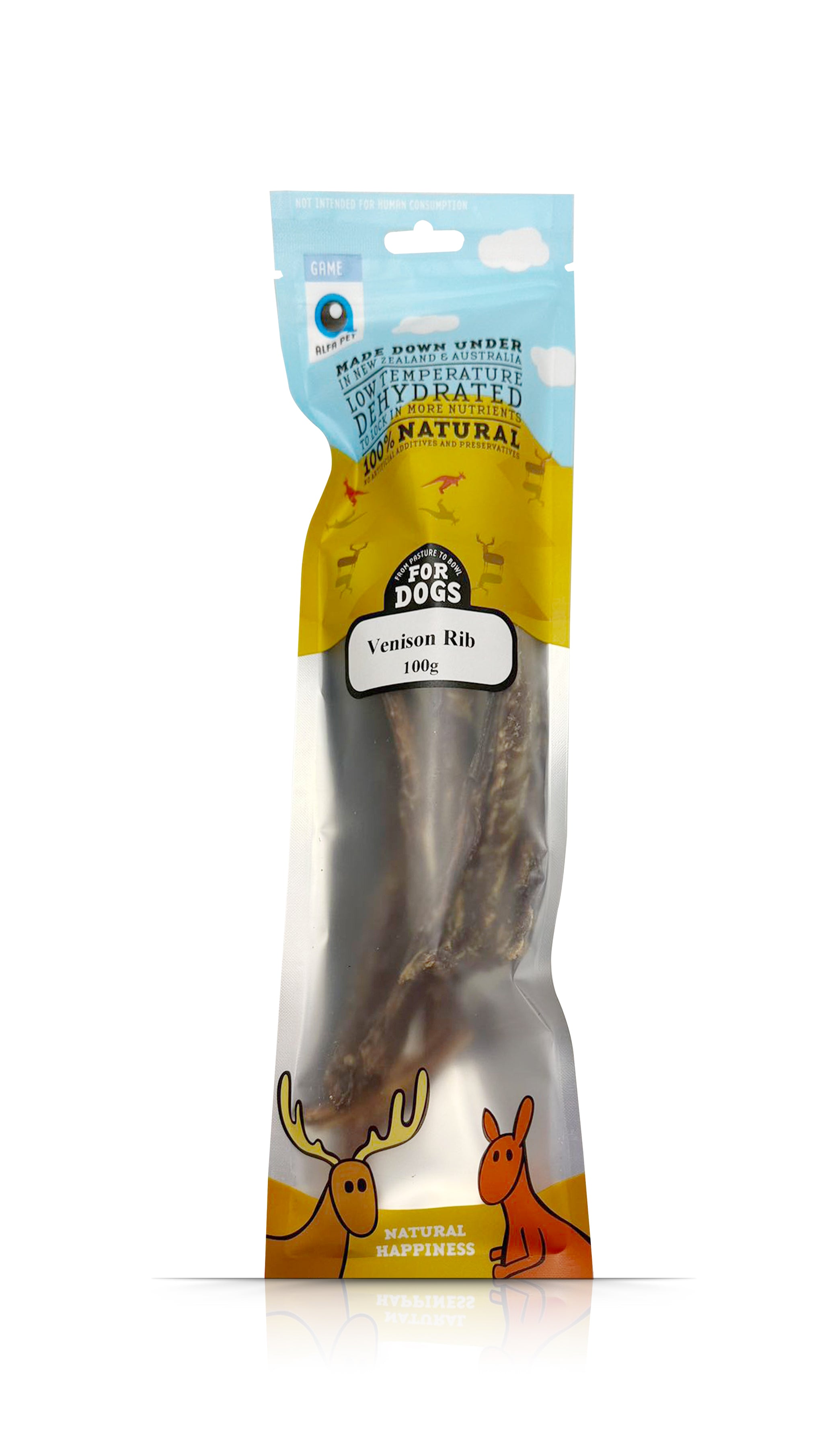 ALFA PET Venison Rib Long