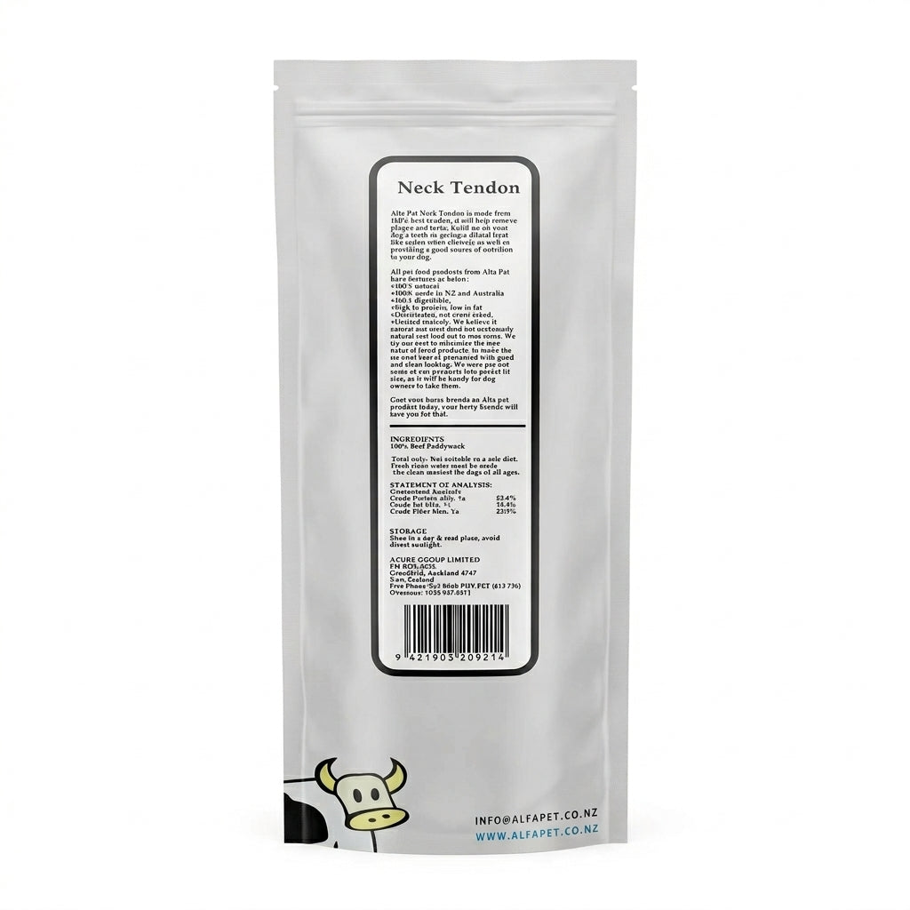 ALFA PET Beef Neck Tendon
